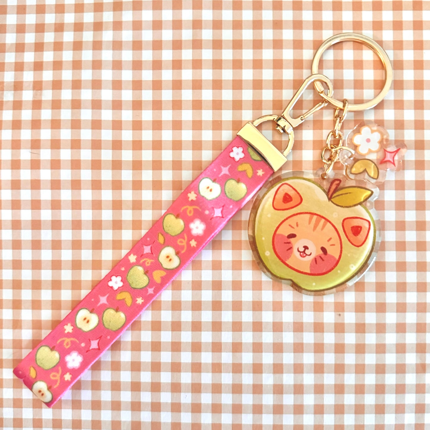 Fruit Kitty Mini Lanyards