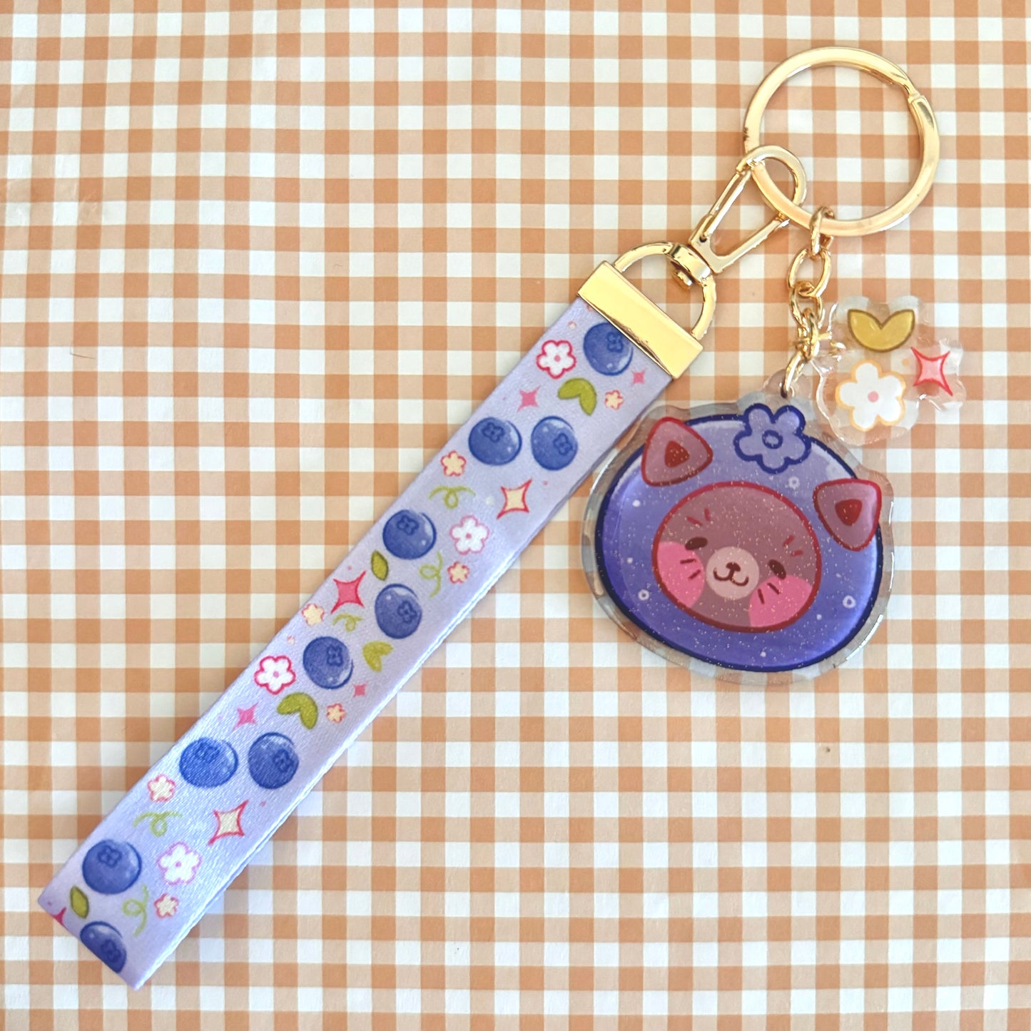 Fruit Kitty Mini Lanyards