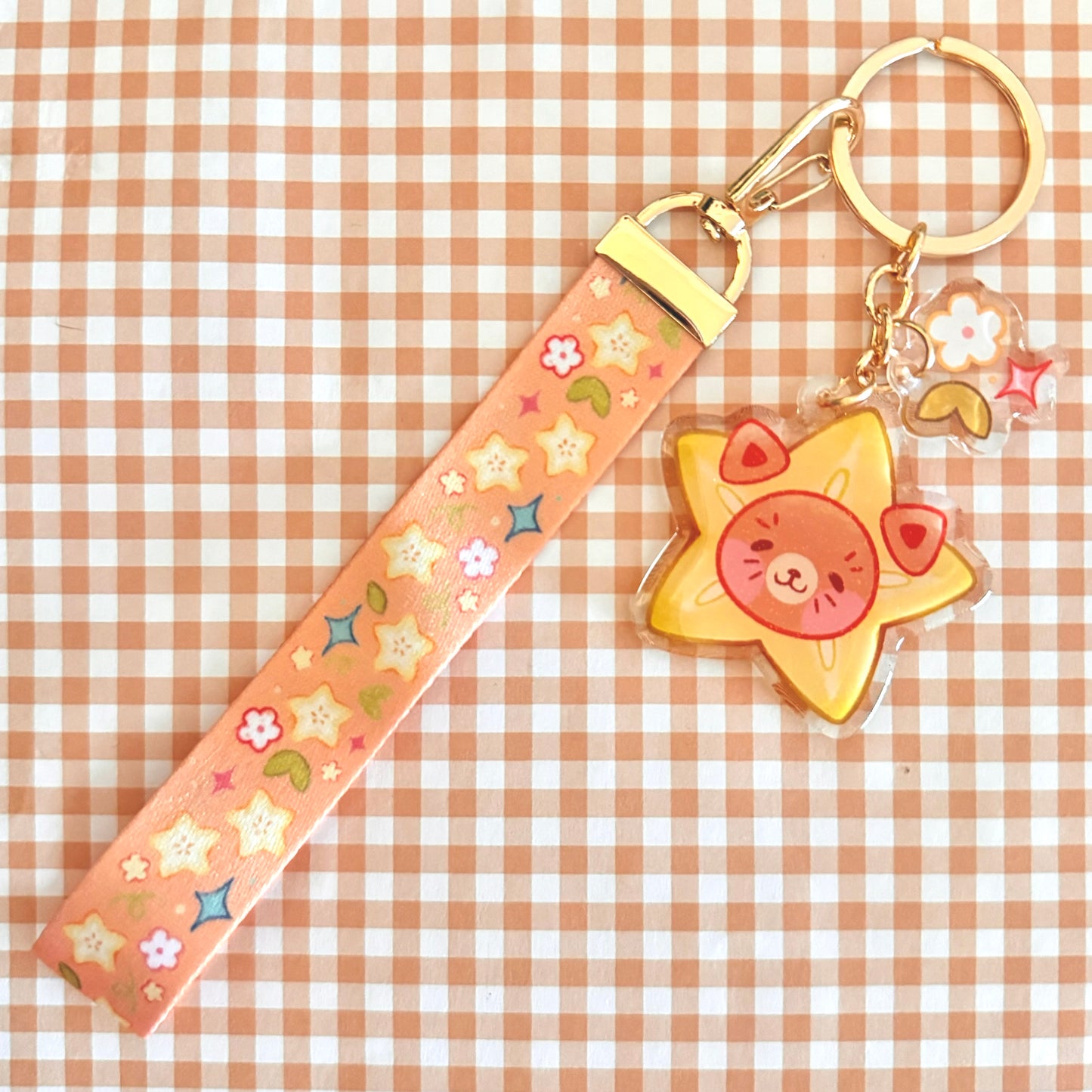 Fruit Kitty Mini Lanyards