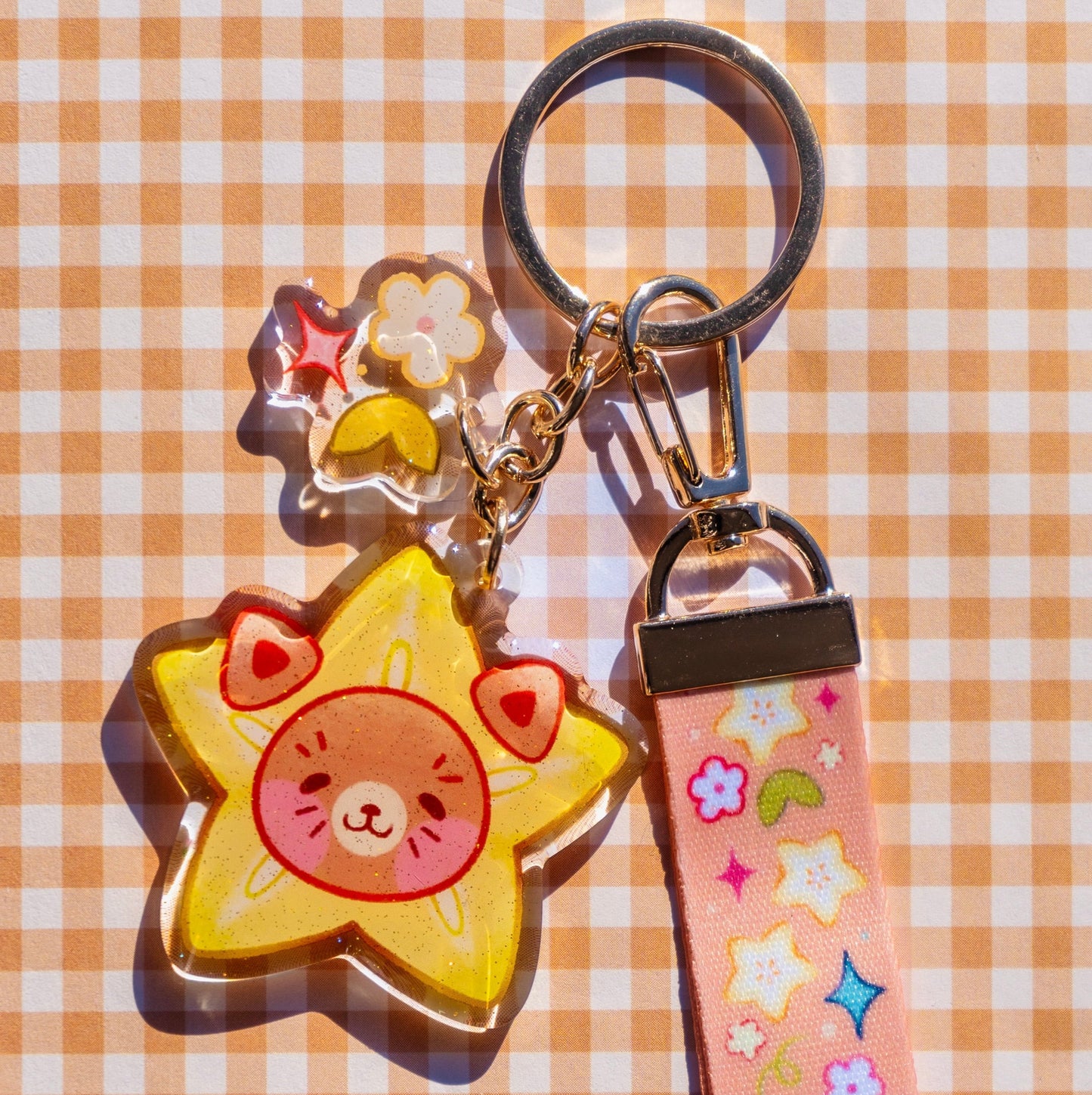 Fruit Kitty Mini Lanyards