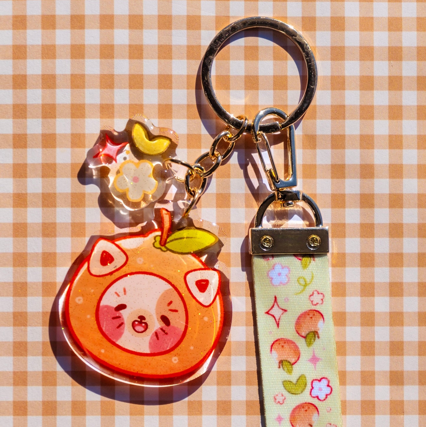 Fruit Kitty Mini Lanyards