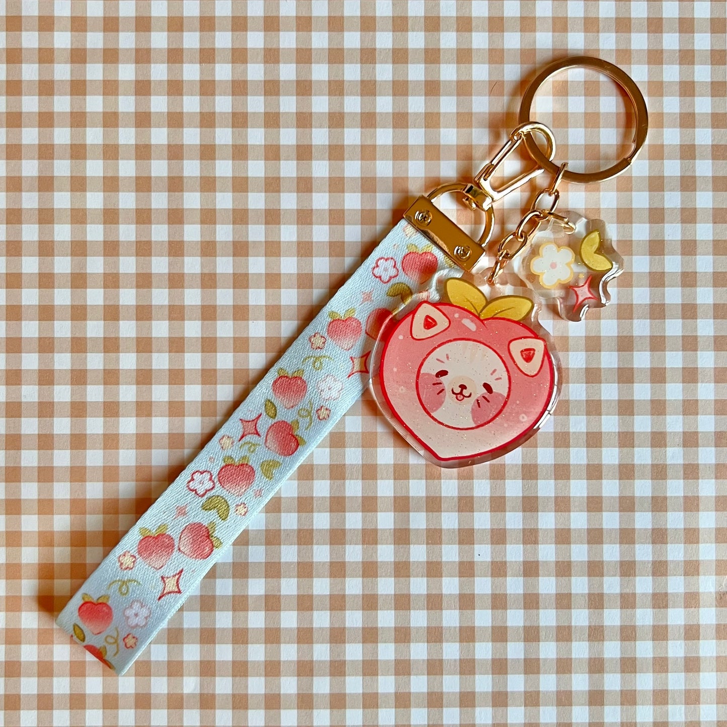 Fruit Kitty Mini Lanyards