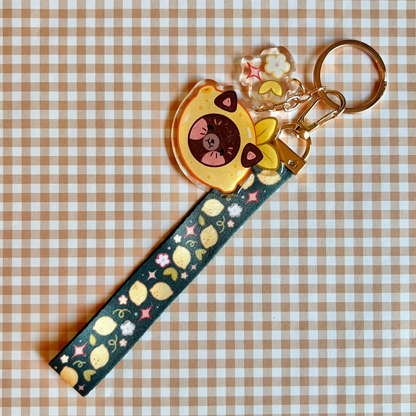Fruit Kitty Mini Lanyards