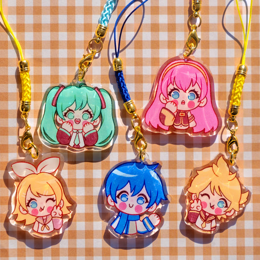 Vocaloid Phone Charm