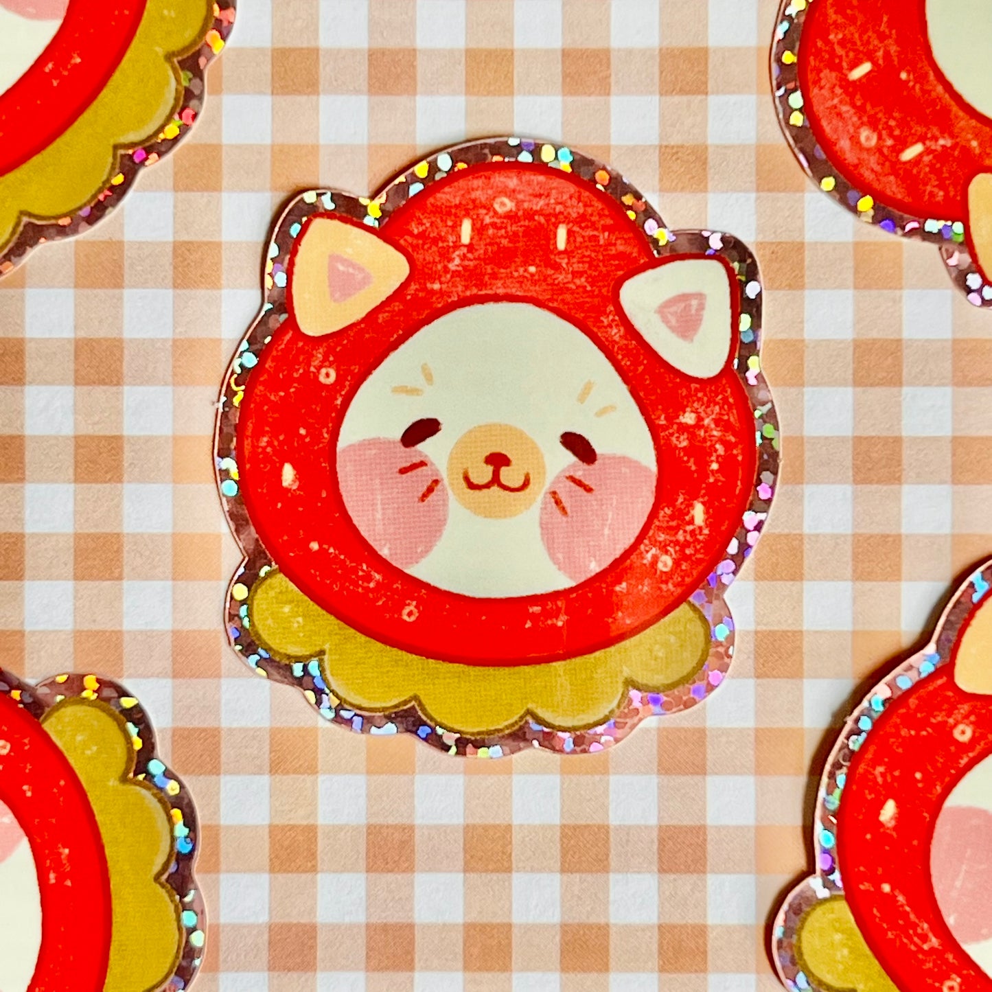 Fruit Kitty Sticker