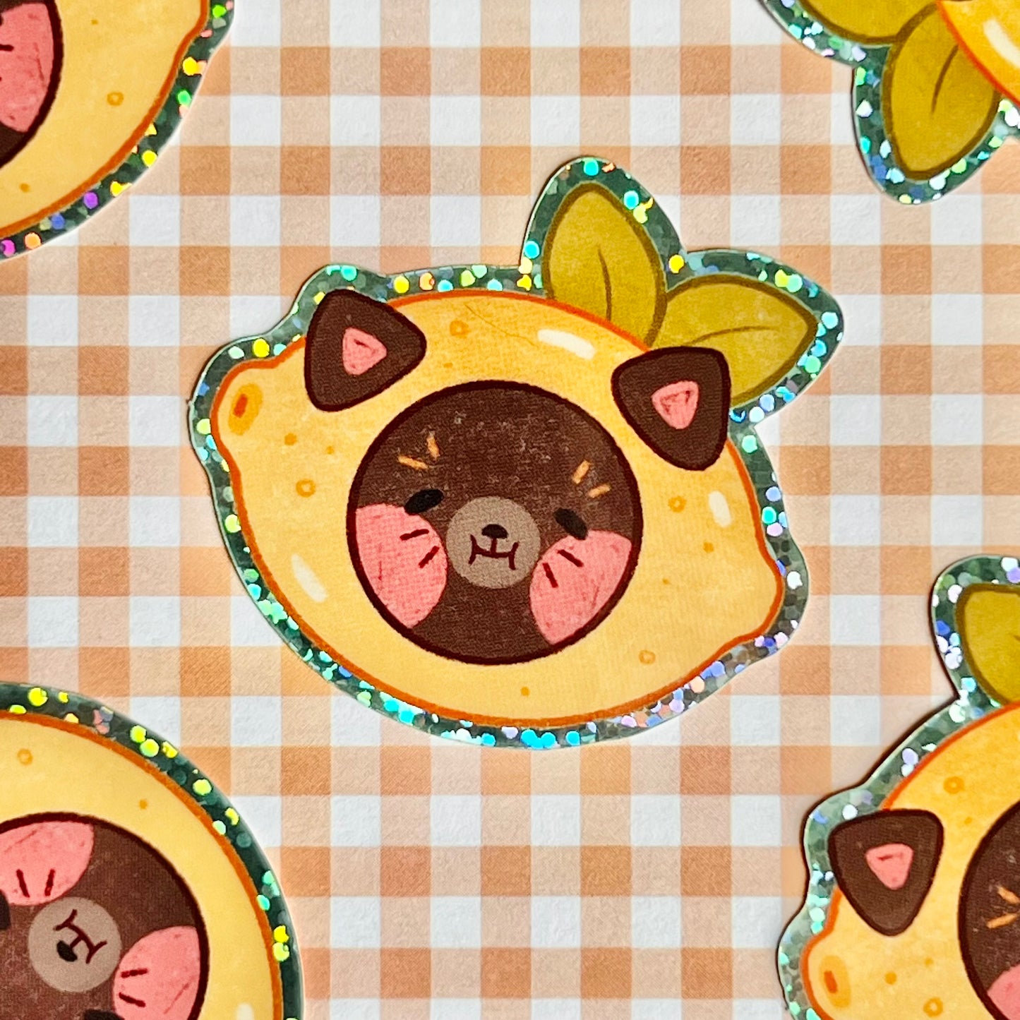 Fruit Kitty Sticker