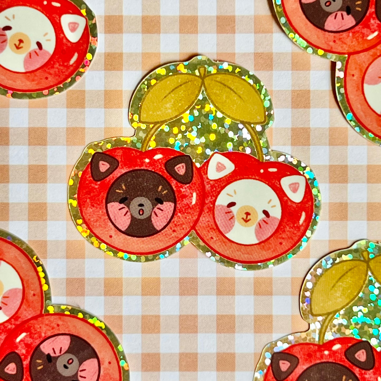 Fruit Kitty Sticker